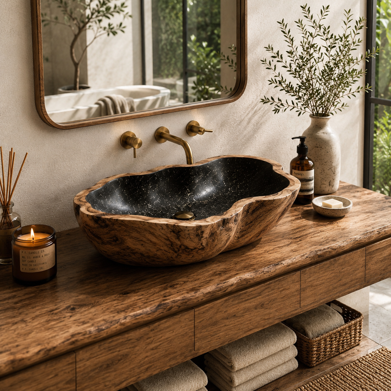 Calder Organic Modern Vessel Sink - Design 099 - product image 04