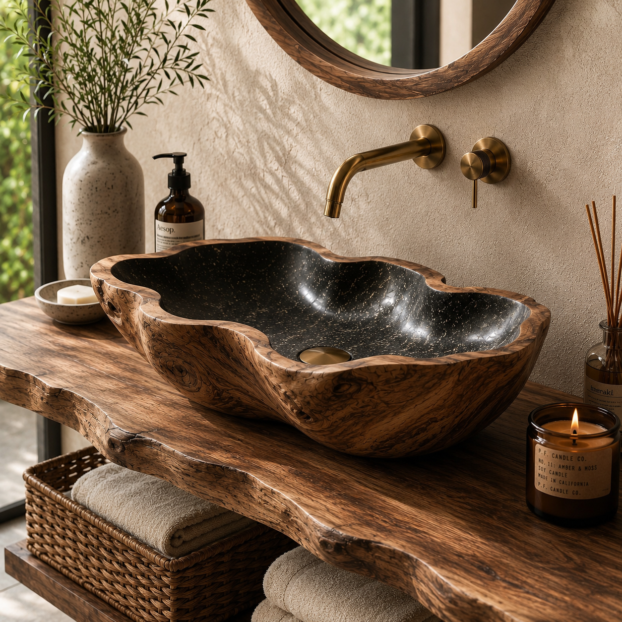Calder Organic Modern Vessel Sink - Design 099 - product image 11
