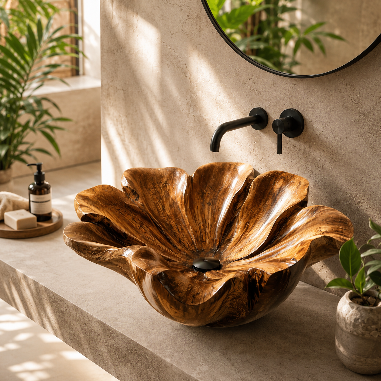 Soren Stone Vanity Vessel Sink - Design 100 - product image 09
