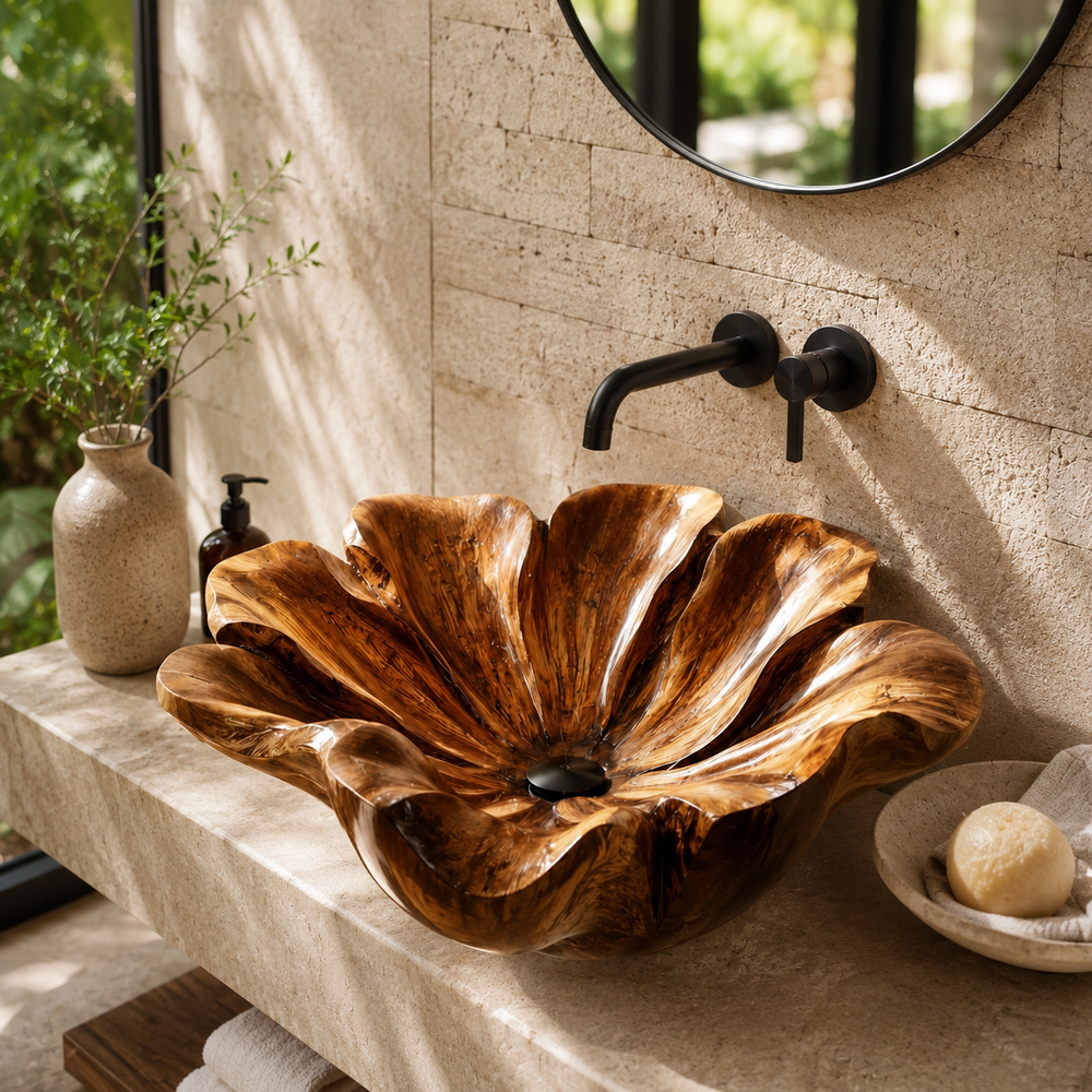 Soren Stone Vanity Vessel Sink - Design 100 - product image 10