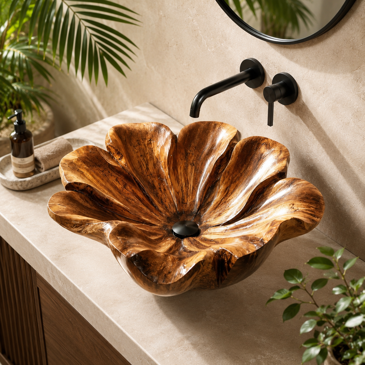 Soren Stone Vanity Vessel Sink - Design 100 - product image 11