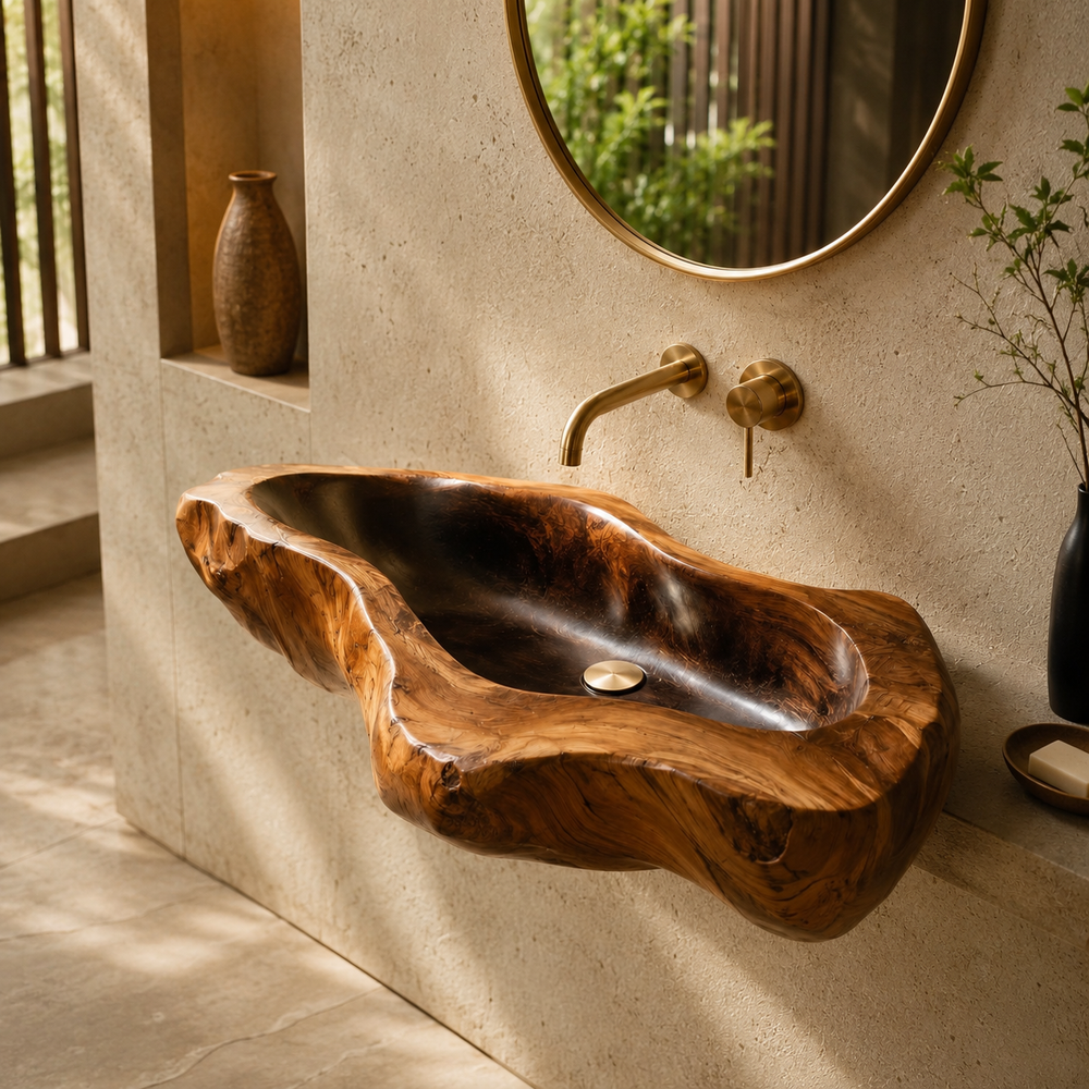 Elara Rounded Bathroom Sink - Design 101 - product image 03