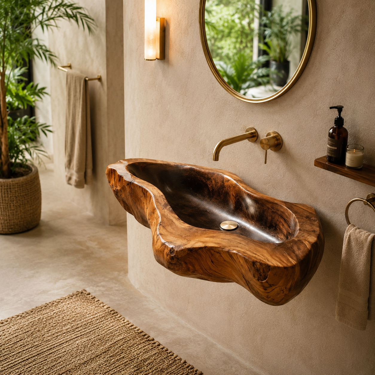 Elara Rounded Bathroom Sink - Design 101 - product image 04