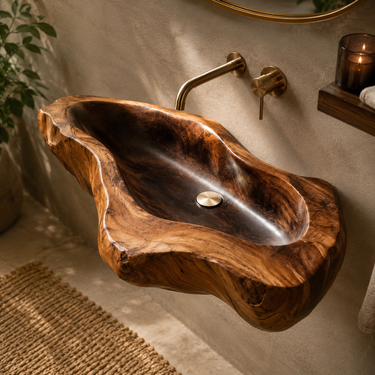 Elara Rounded Bathroom Sink - Design 101 - product image 06