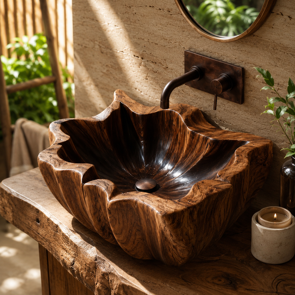 Liora Hand-Finished Vessel Sink - Design 104 - product image 09