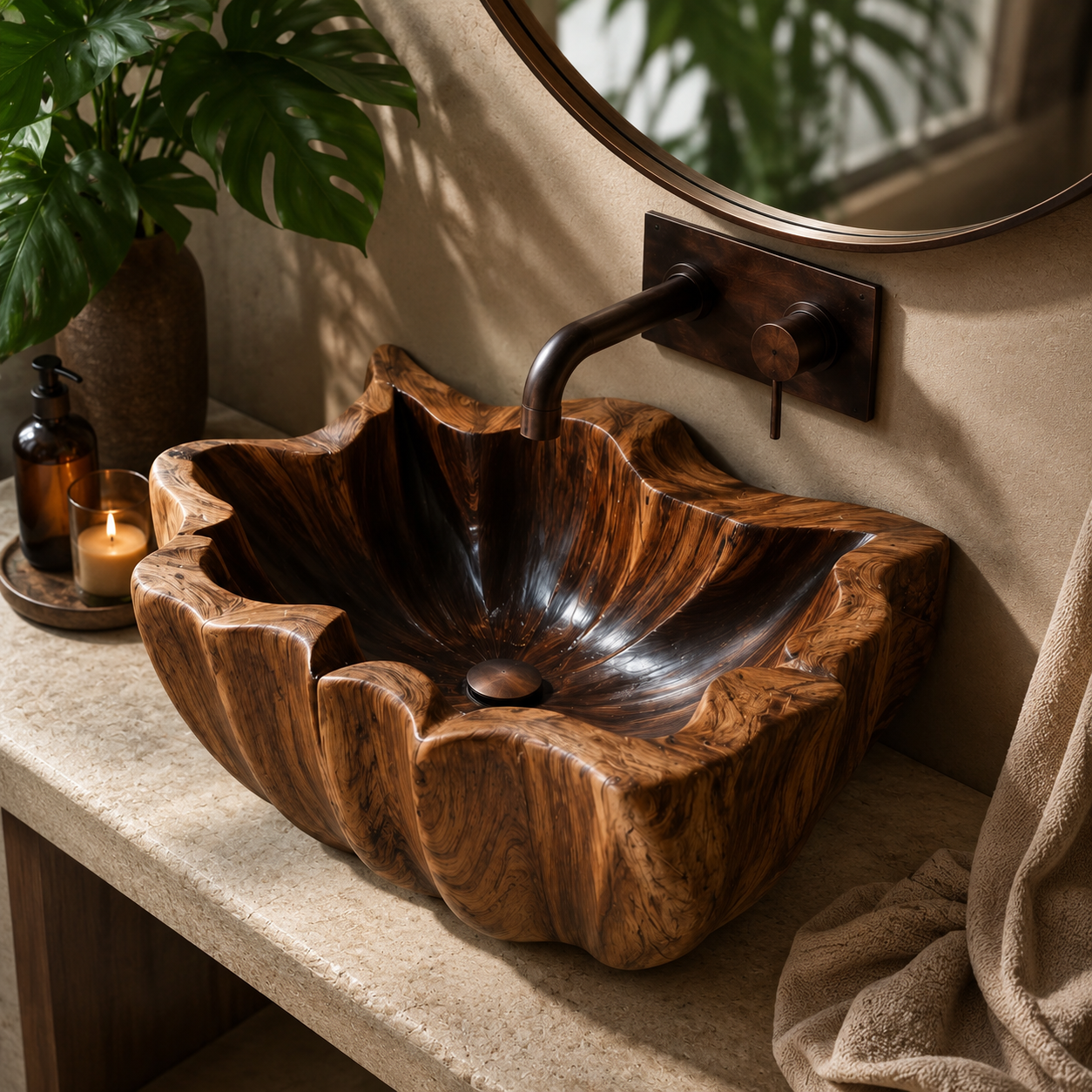 Liora Hand-Finished Vessel Sink - Design 104 - product image 11