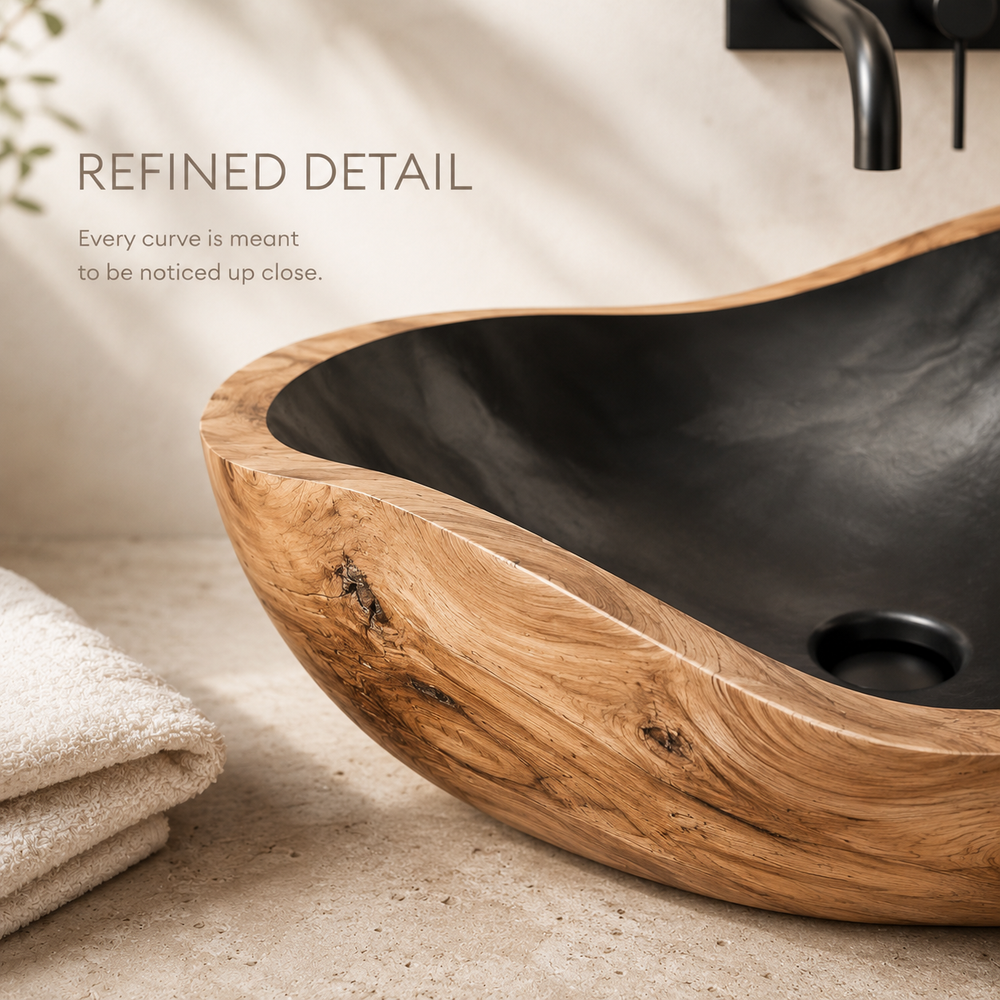 Arden Natural Stone Vessel Sink - Design 105 - product image 03