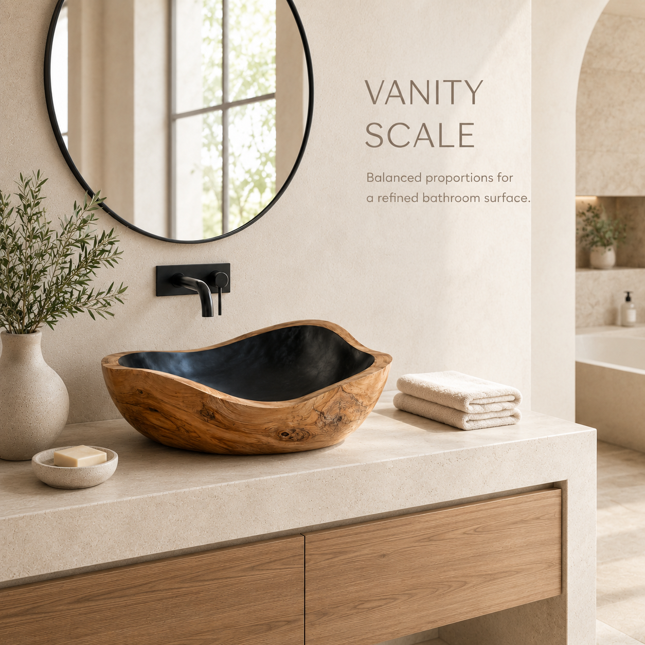 Arden Natural Stone Vessel Sink - Design 105 - product image 06