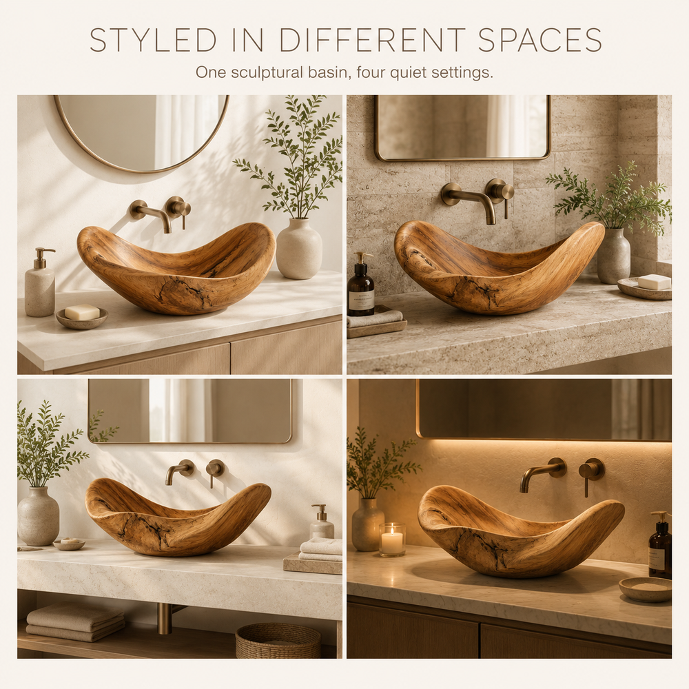 Calder Organic Modern Vessel Sink - Design 107 - product image 09