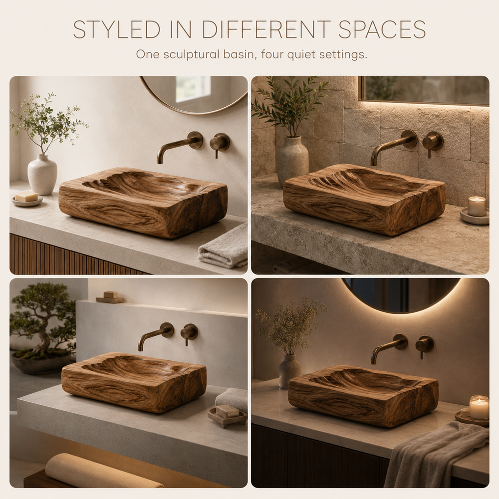 Soren Stone Vanity Vessel Sink - Design 108 - product image 06