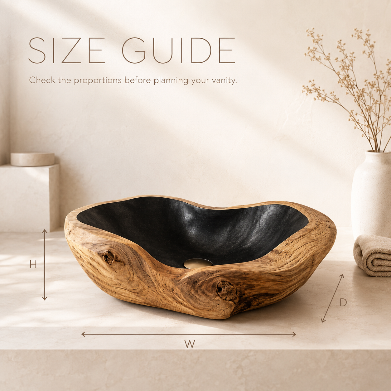 Elara Rounded Bathroom Sink - Design 109 - product image 08