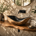 Nolan Warm Stone Vessel Sink - Design 111 - main view