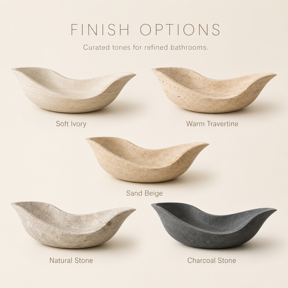 Nolan Warm Stone Vessel Sink - Design 111 - product image 11