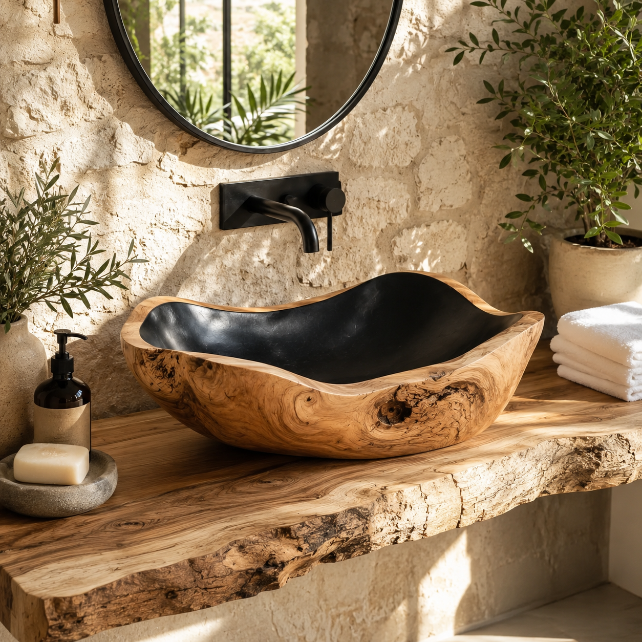 Liora Hand-Finished Vessel Sink - Design 112 - main view