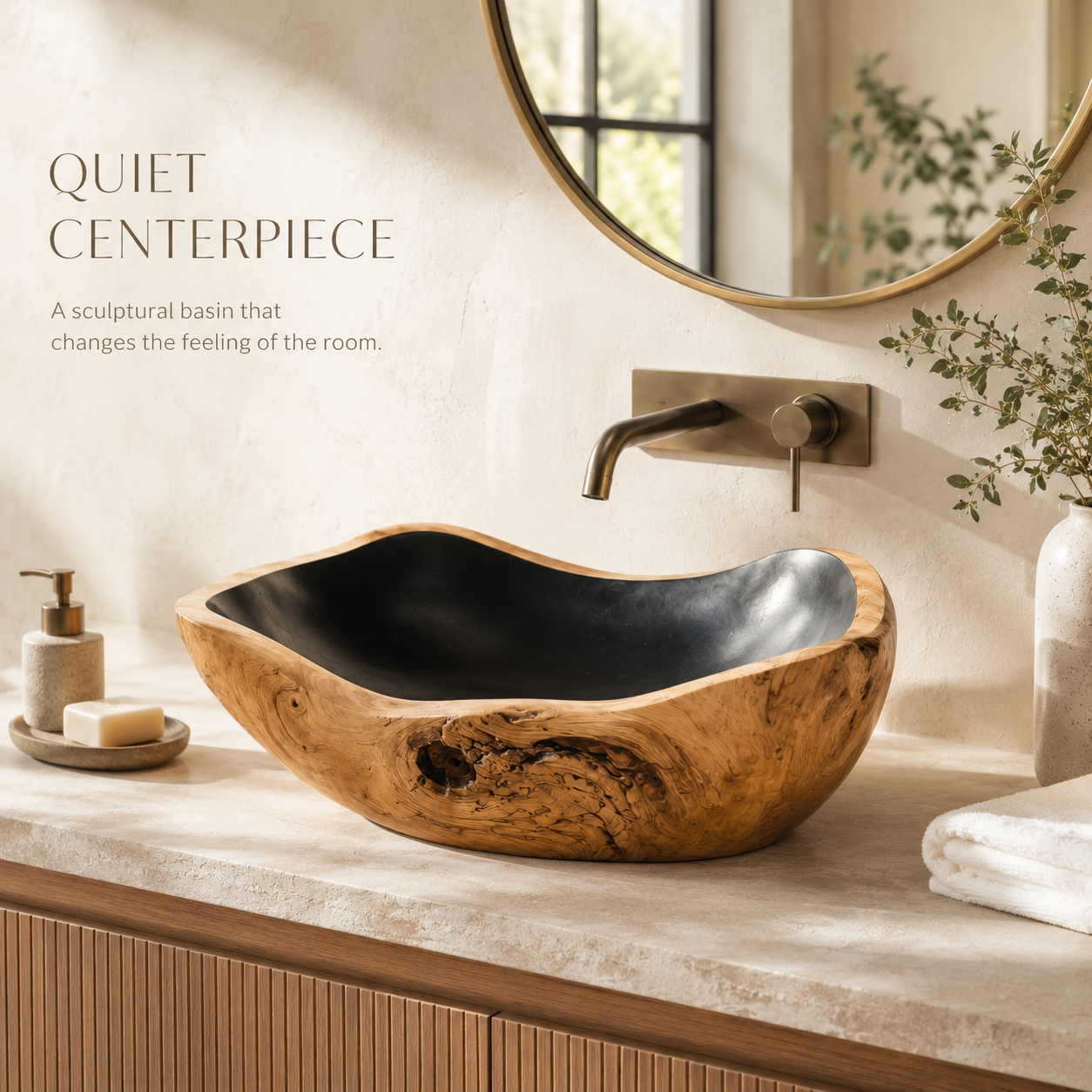 Liora Hand-Finished Vessel Sink - Design 112 - product image 02