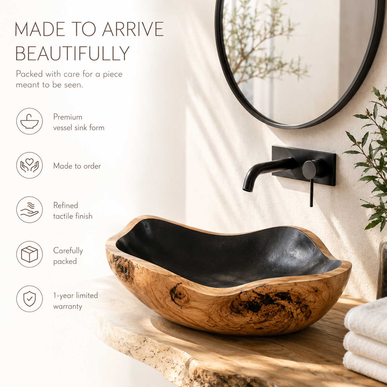 Liora Hand-Finished Vessel Sink - Design 112 - product image 10