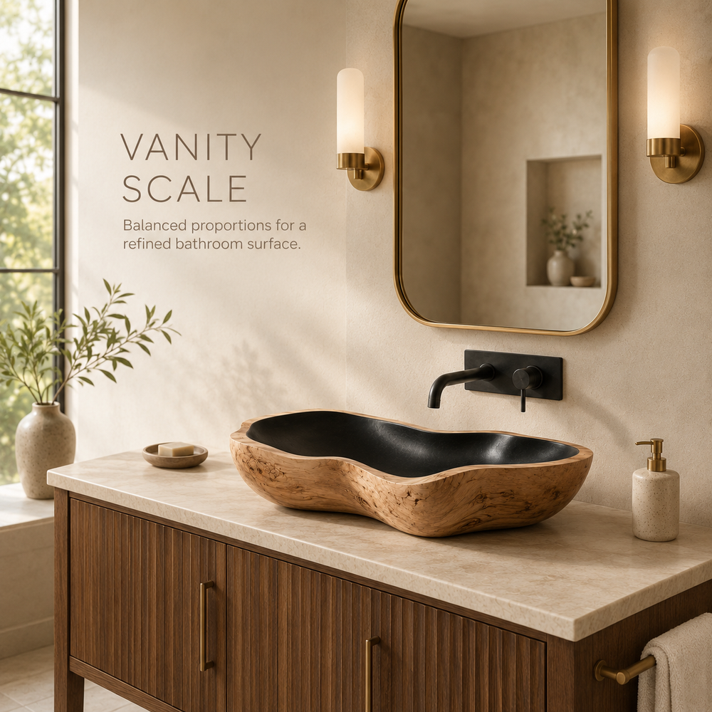 Arden Natural Stone Vessel Sink - Design 113 - product image 06