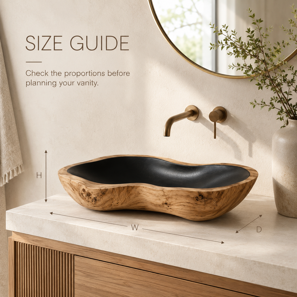 Arden Natural Stone Vessel Sink - Design 113 - product image 08