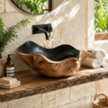 Mira Sculptural Bathroom Vessel Sink - Design 114 - main view
