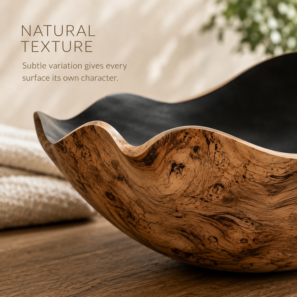 Mira Sculptural Bathroom Vessel Sink - Design 114 - product image 03