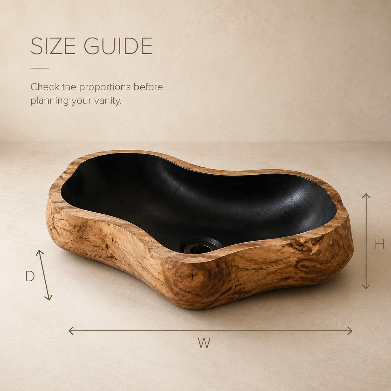 Calder Organic Modern Vessel Sink - Design 115 - product image 02