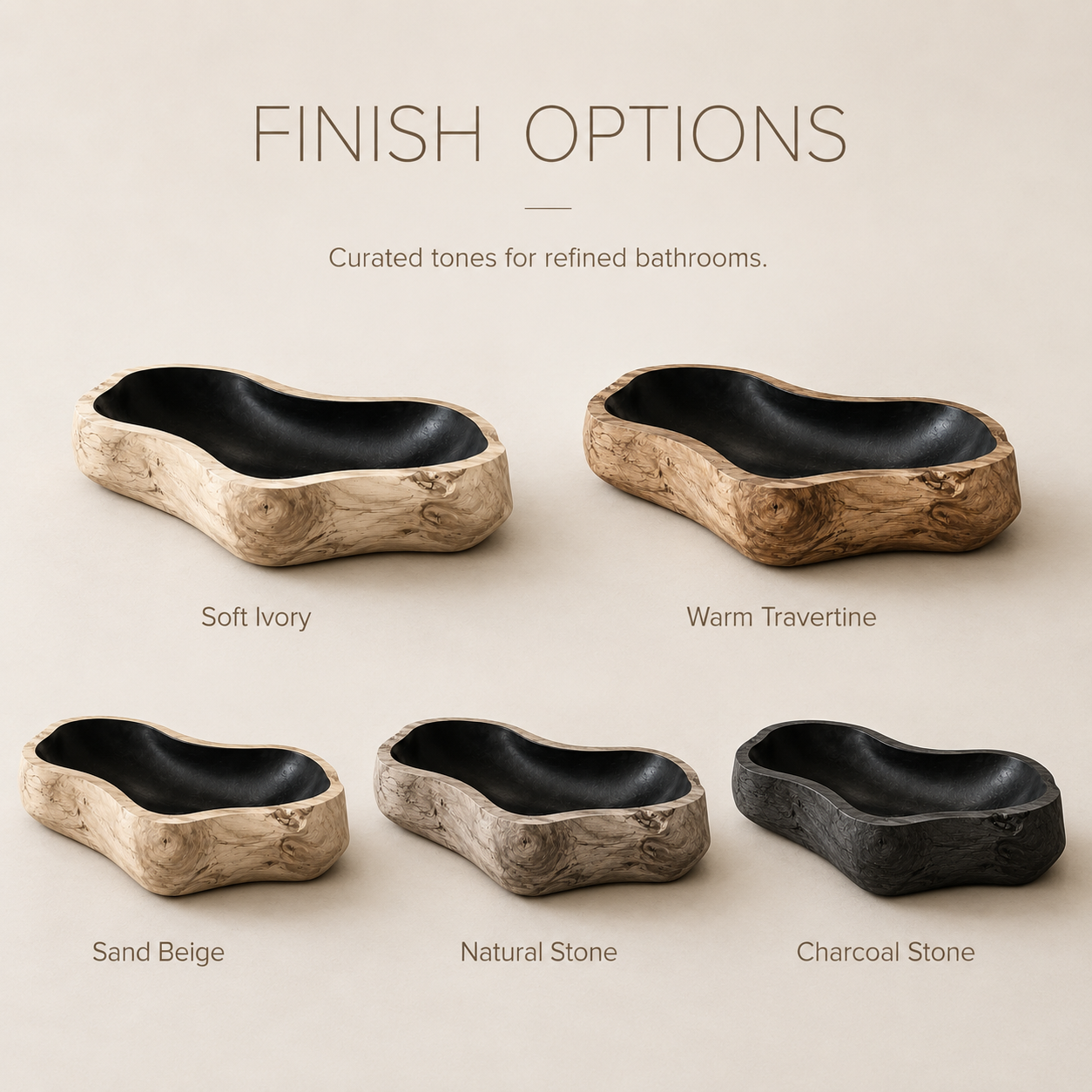 Calder Organic Modern Vessel Sink - Design 115 - product image 04