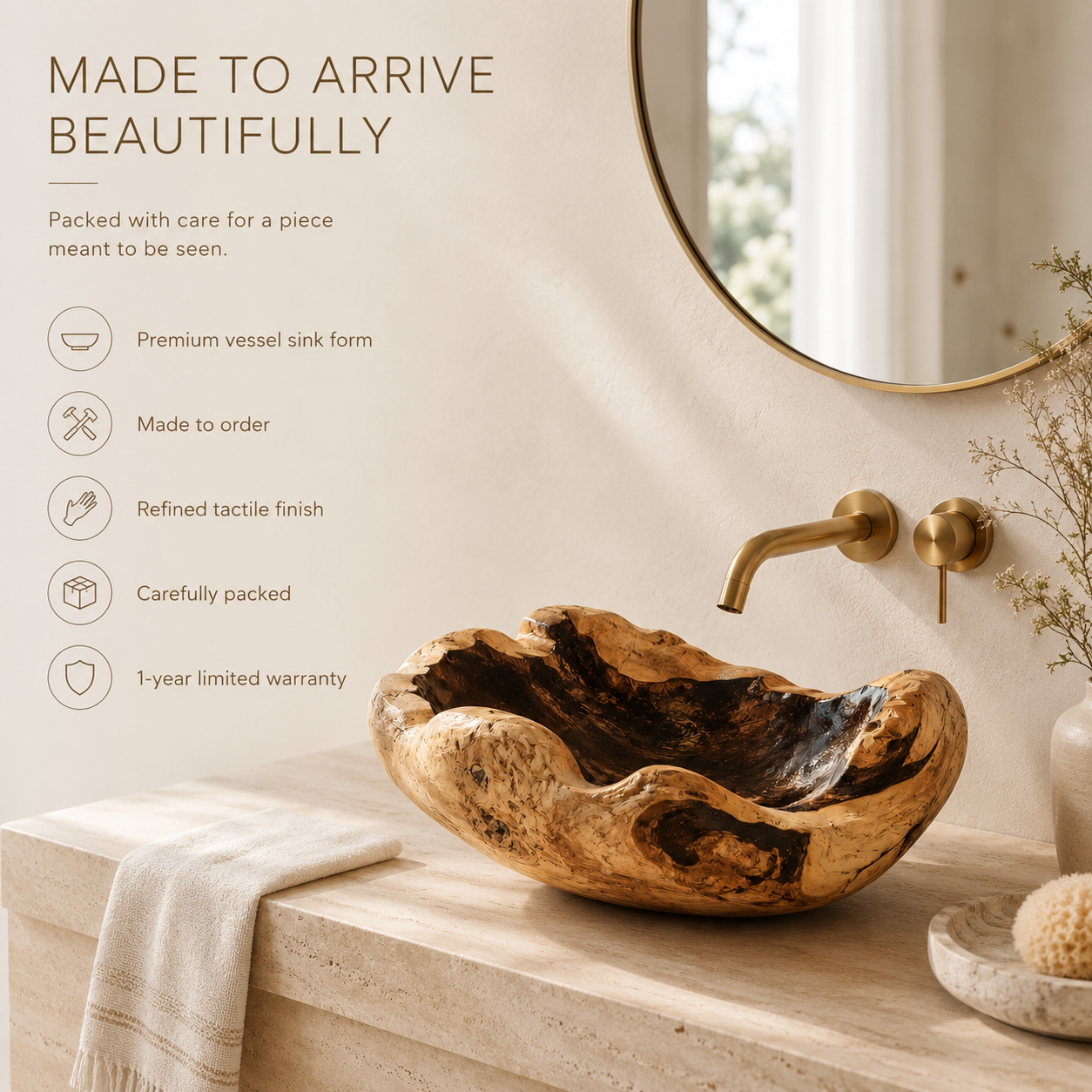 Soren Stone Vanity Vessel Sink - Design 116 - product image 10