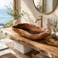 Elara Rounded Bathroom Sink - Design 117 - main view