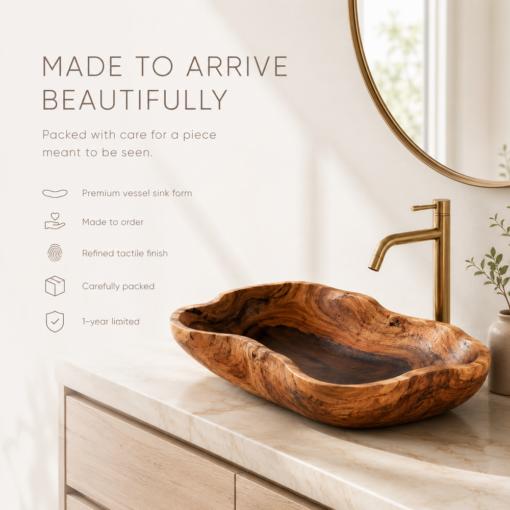 Elara Rounded Bathroom Sink - Design 117 - product image 08