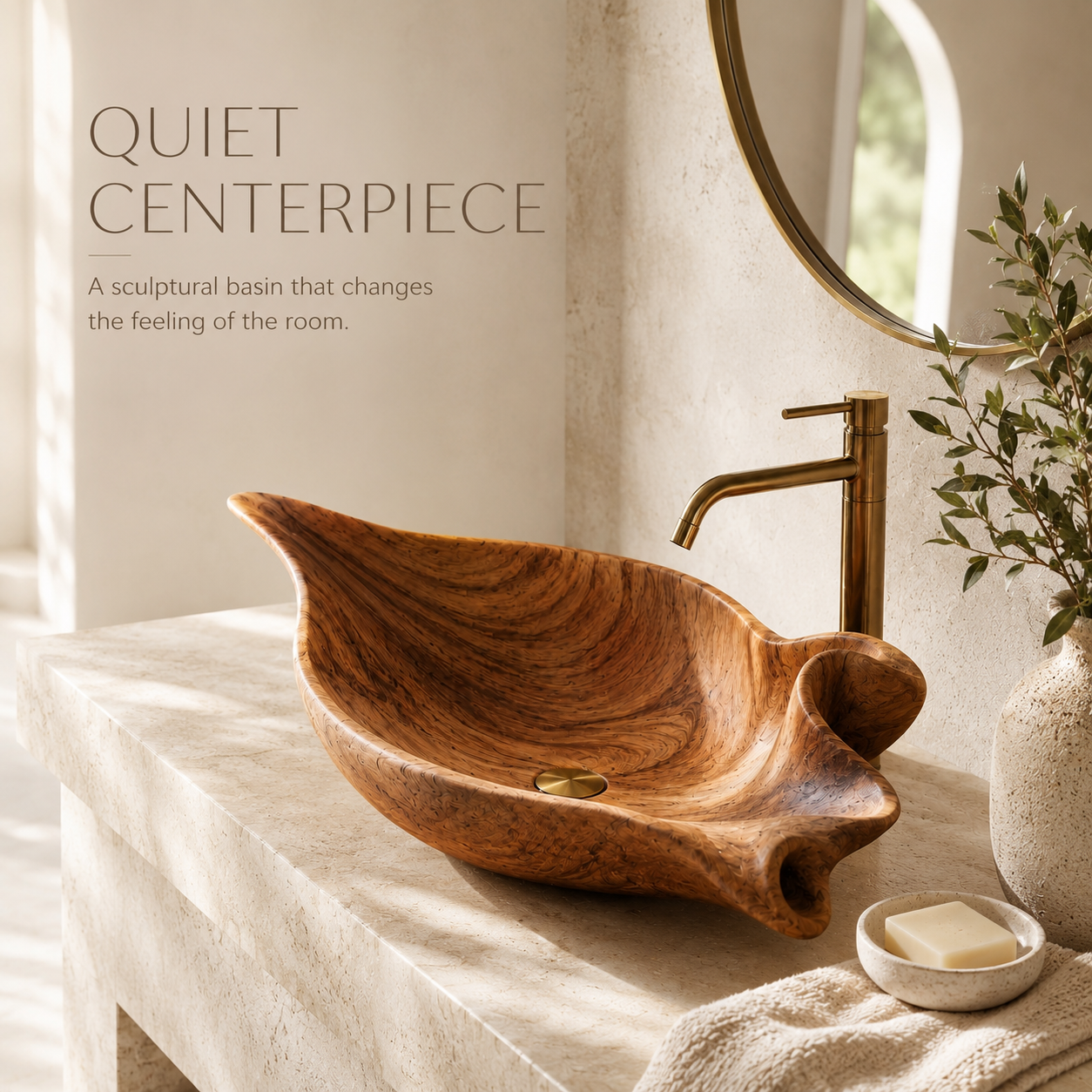 Liora Hand-Finished Vessel Sink - Design 120 - product image 05