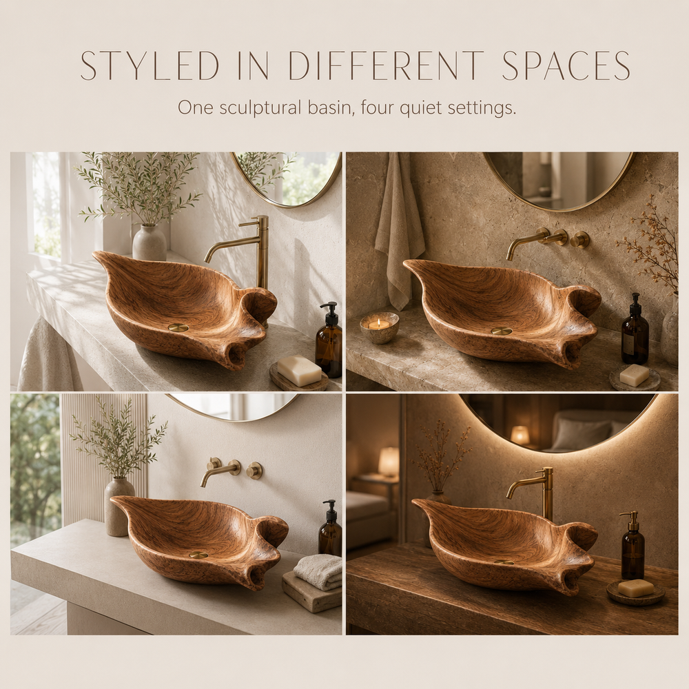 Liora Hand-Finished Vessel Sink - Design 120 - product image 10