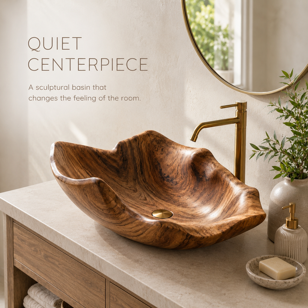 Arden Natural Stone Vessel Sink - Design 121 - product image 02