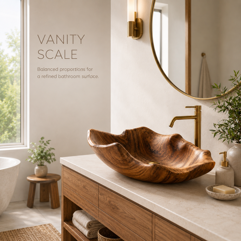 Arden Natural Stone Vessel Sink - Design 121 - product image 09