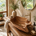 Mira Sculptural Bathroom Vessel Sink - Design 122 - main view