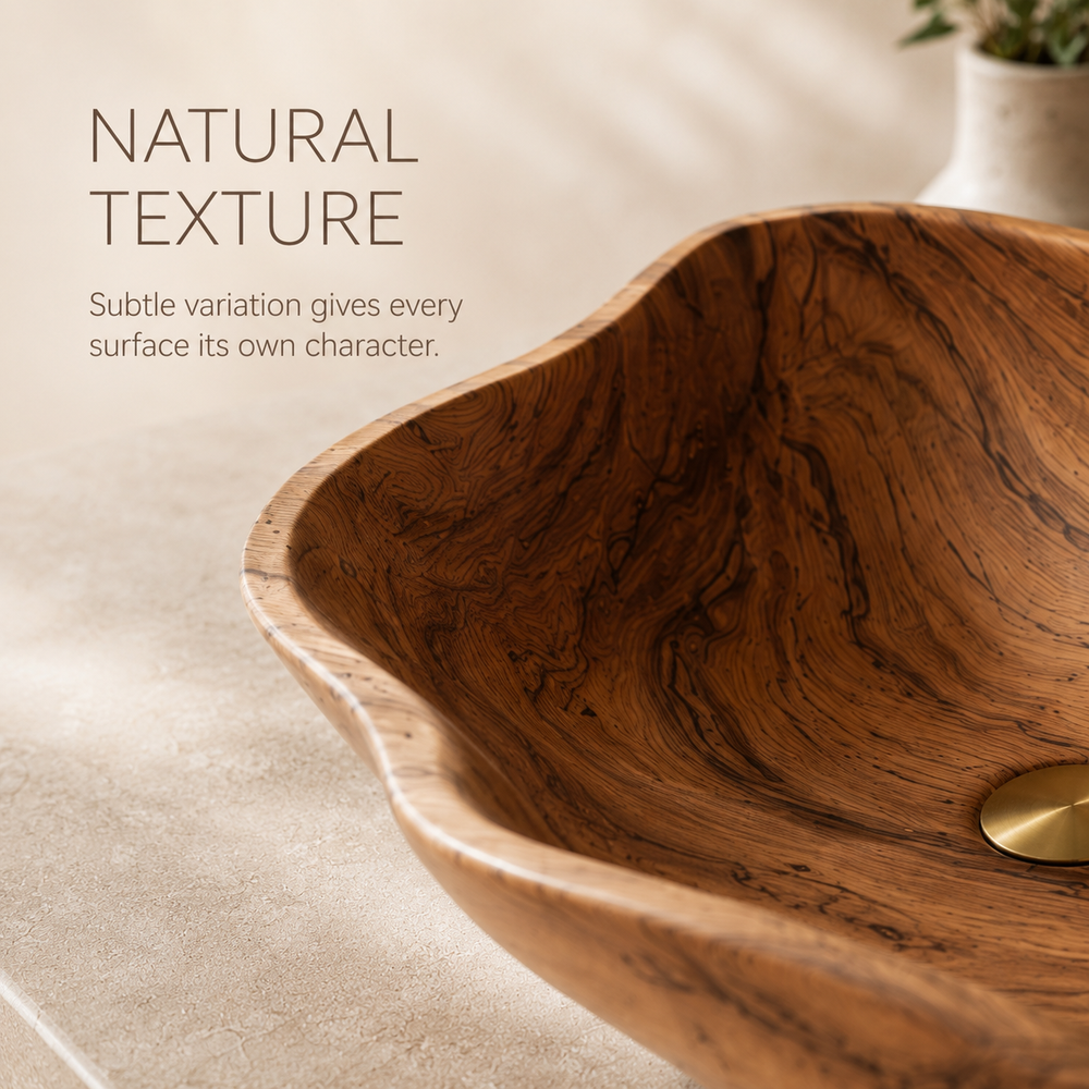 Mira Sculptural Bathroom Vessel Sink - Design 122 - product image 06