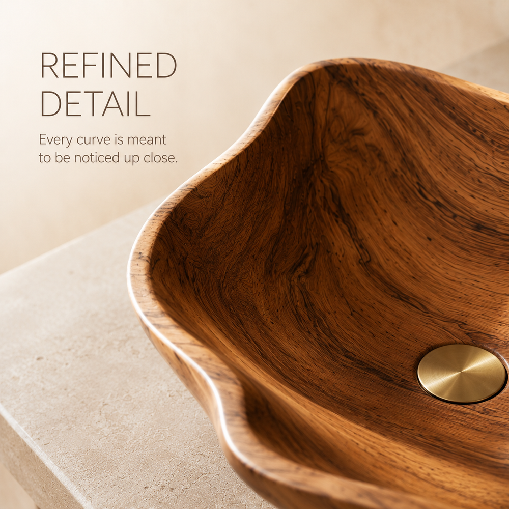 Mira Sculptural Bathroom Vessel Sink - Design 122 - product image 07