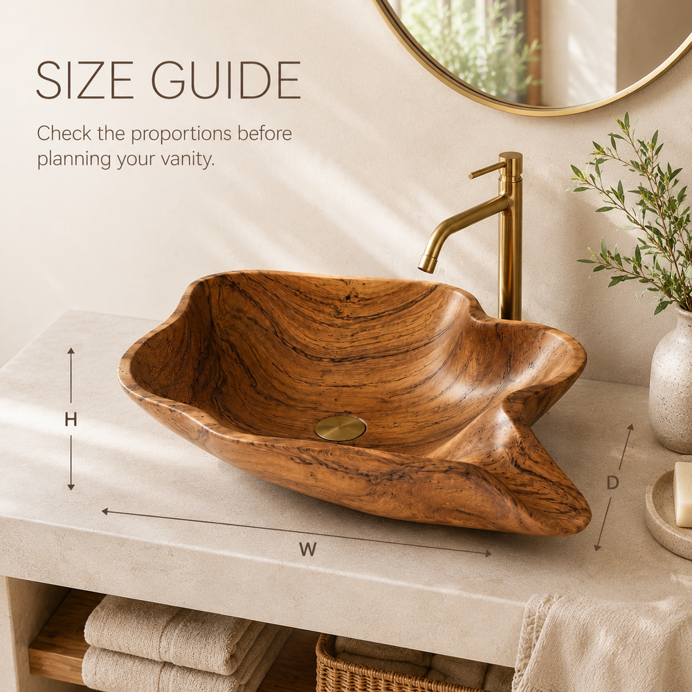 Mira Sculptural Bathroom Vessel Sink - Design 122 - product image 09