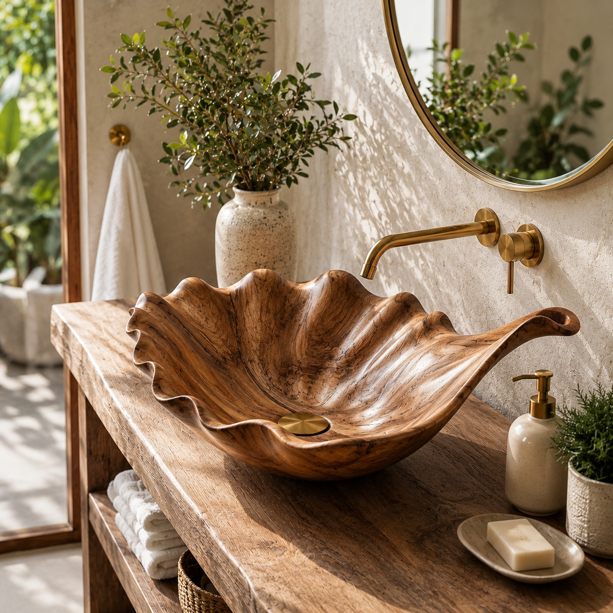 Calder Organic Modern Vessel Sink - Design 123 - main view