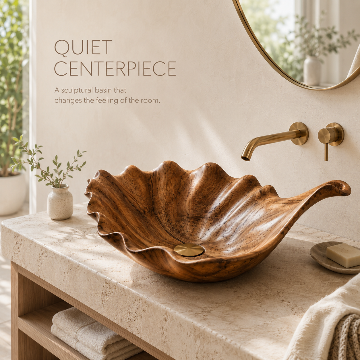 Calder Organic Modern Vessel Sink - Design 123 - product image 05