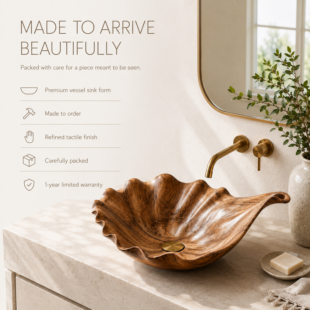 Calder Organic Modern Vessel Sink - Design 123 - product image 10