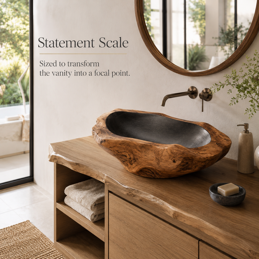 Elara Rounded Bathroom Sink - Design 125 - product image 05