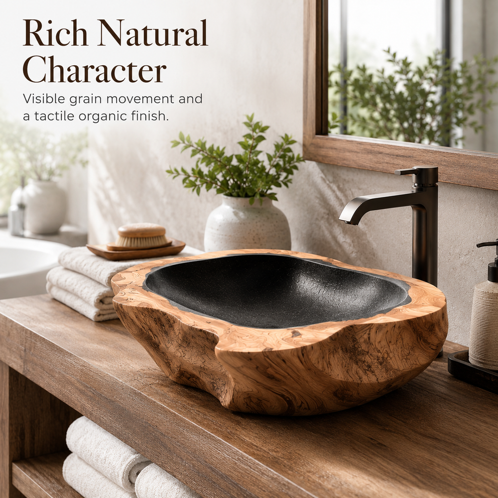 Liora Hand-Finished Vessel Sink - Design 128 - product image 04
