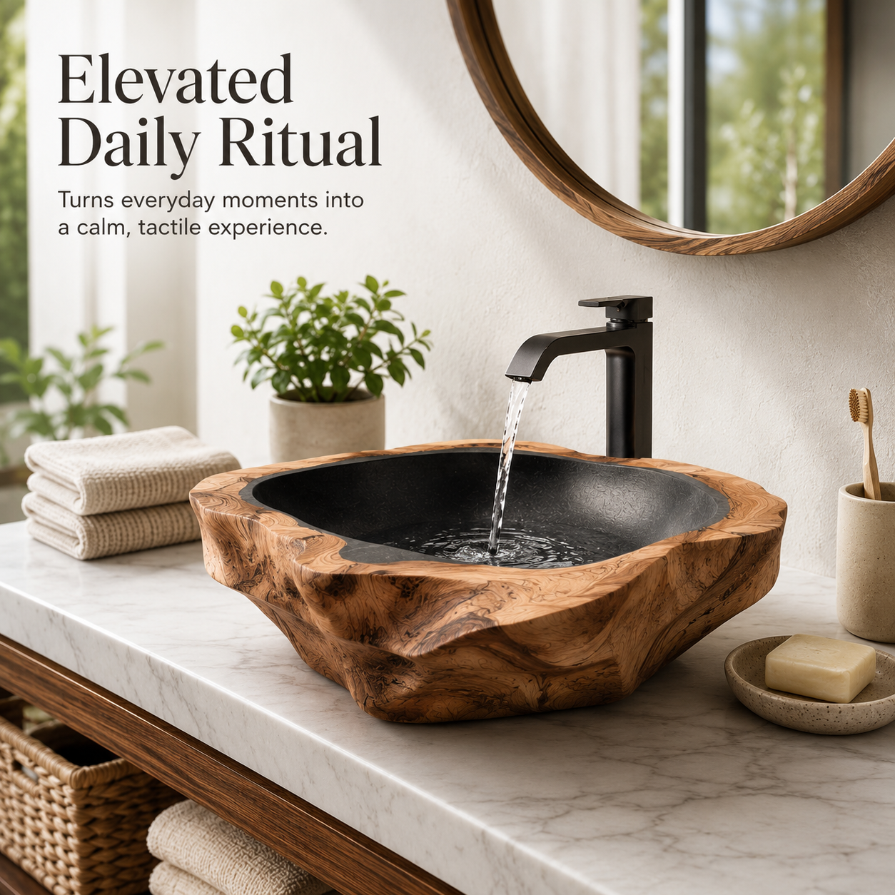 Liora Hand-Finished Vessel Sink - Design 128 - product image 06