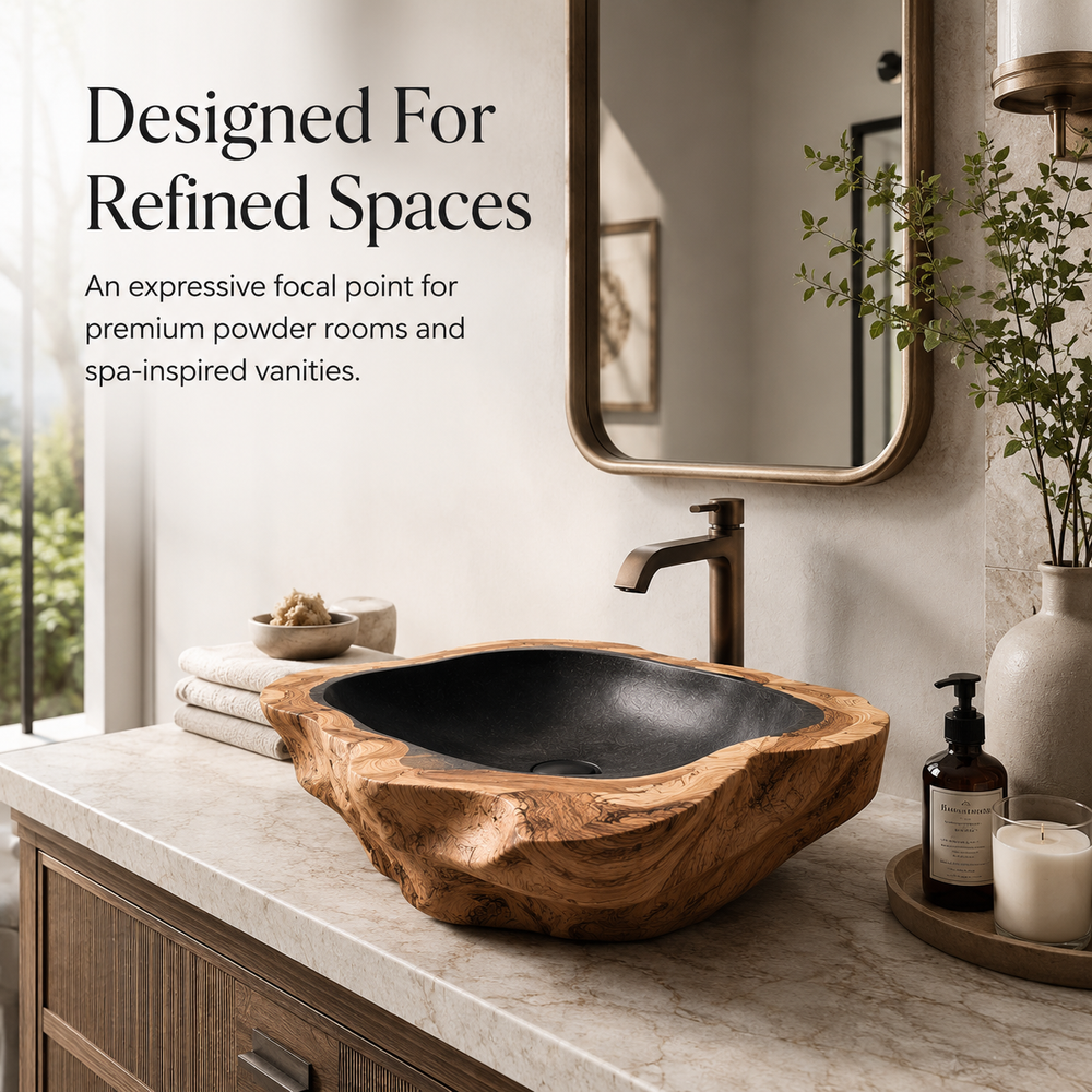 Liora Hand-Finished Vessel Sink - Design 128 - product image 09