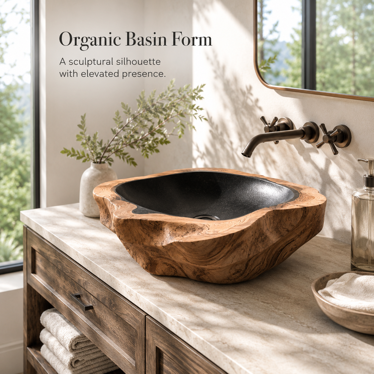 Liora Hand-Finished Vessel Sink - Design 128 - product image 10