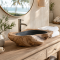 Mira Sculptural Bathroom Vessel Sink - Design 130 - main view