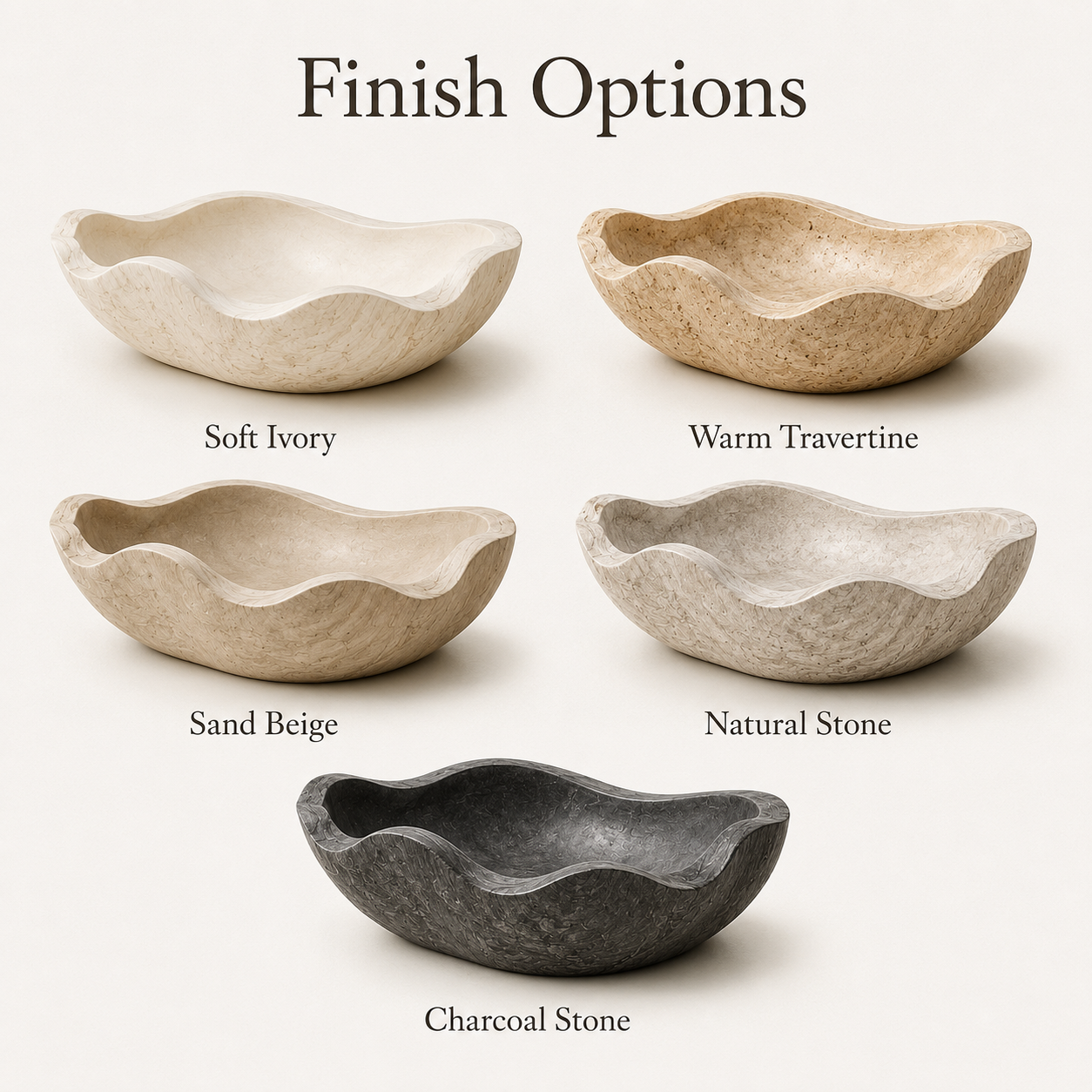 Calder Organic Modern Vessel Sink - Design 131 - product image 02