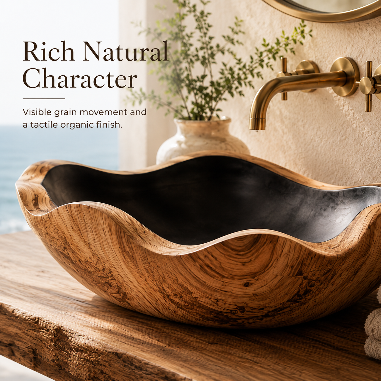 Calder Organic Modern Vessel Sink - Design 131 - product image 05
