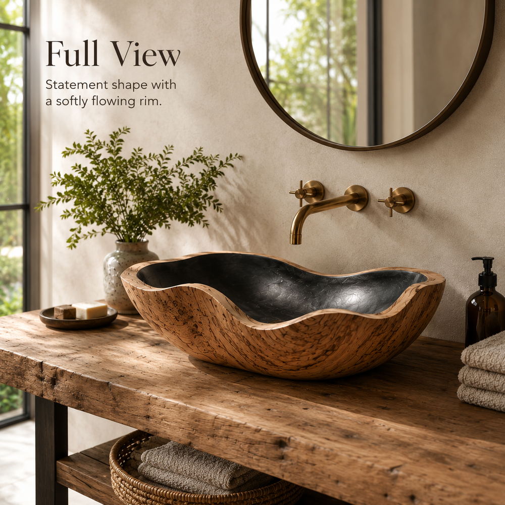 Soren Stone Vanity Vessel Sink - Design 132 - product image 03