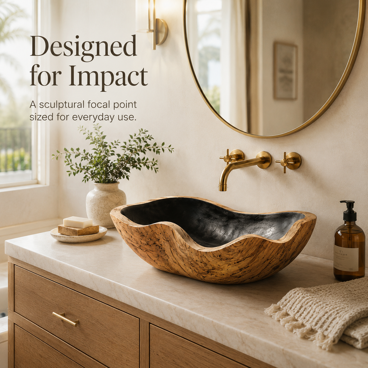 Soren Stone Vanity Vessel Sink - Design 132 - product image 04